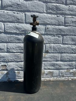 Empty Nitrogen compressed gas Cylinder 60 cubic feet