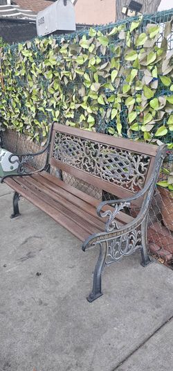 Patio bench - outdoor bench