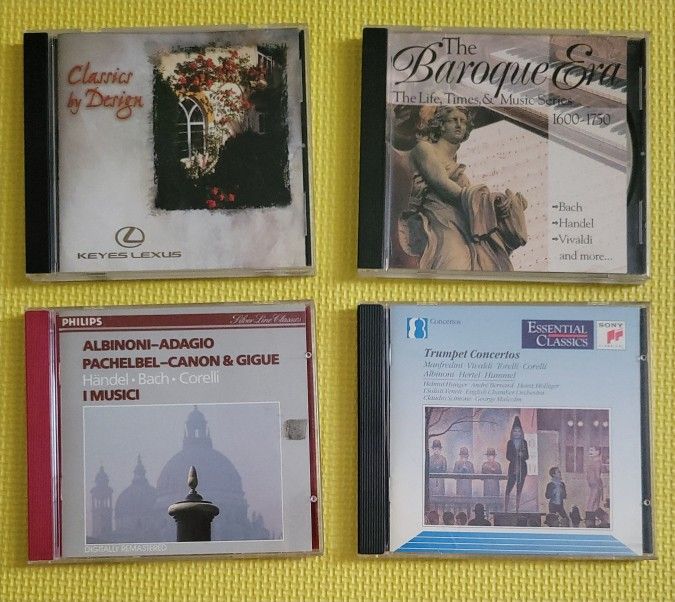 Classical and Baroque - 4 Audio CDs