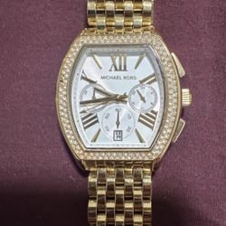 Gold Michael Kors Watch 