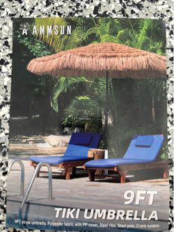 Tiki umbrella 9 ‘ NEW
