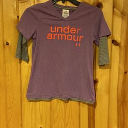 Brand New 2 Under Armour Youth Medium Shirts 