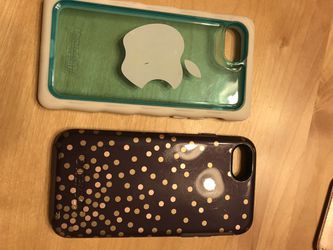 iPhone 6/7 otter box and gum drop case