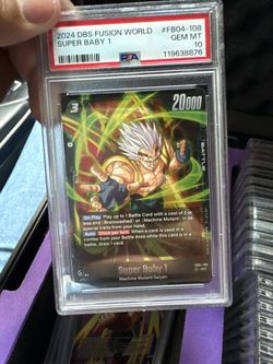 2024 DBS FUSION WORLD SUPER BABY 1 PSA 10