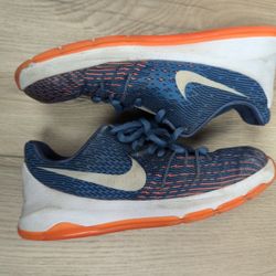Kids Boys NIKE Shoes KD8 Low Kevin Durant Ocean Fog blue 13C 13 Good Condition