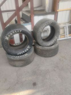 Hoosier used tires G 60-15 $30 set of 4 as/is