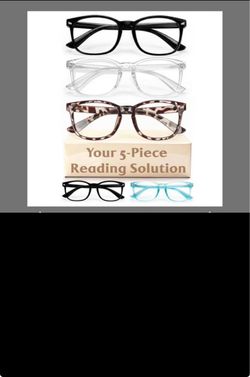 New Reading Glasses 1.75