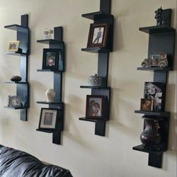 Four Etagere Bookcase -  These Wall Bookshelves are Stylish and Functional