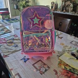 Children's Backpack With Luggage Carrier