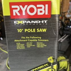 Ryobi 10” Pole Saw