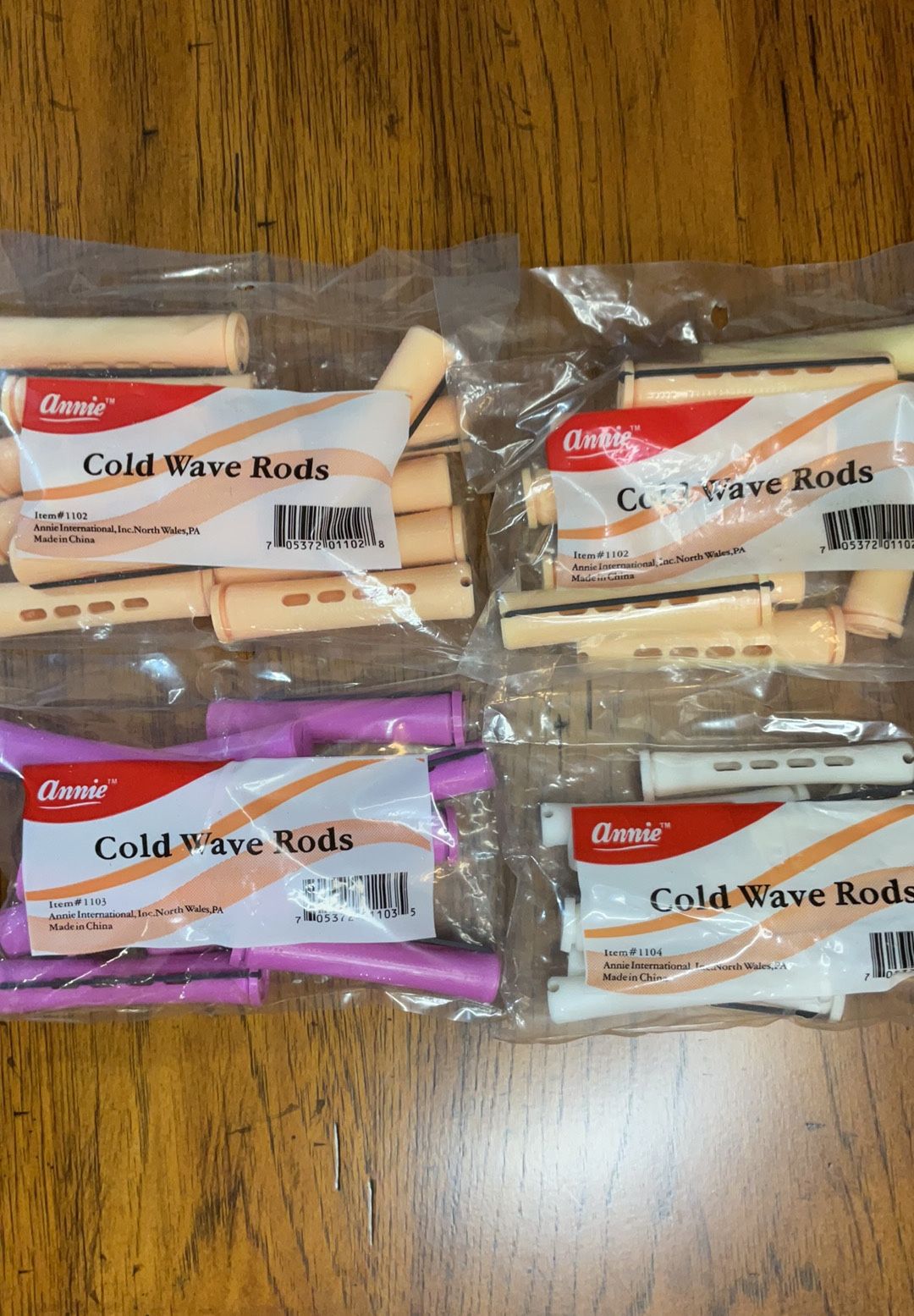 Annie Cold Wave Rods 4 packs