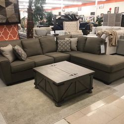 Calicho Cashmere LAF Sectional / couch /Living room set