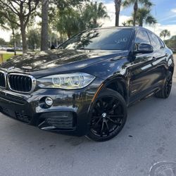 2016 BMW X6 Brown Interior 