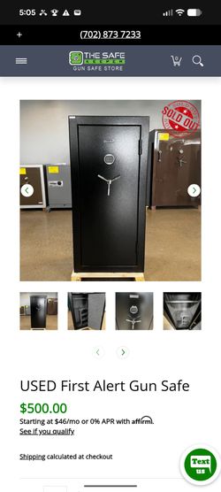 First Alert 24 Rifle Gun Safe