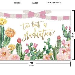 Graduation Backdrop & Floral Decor 