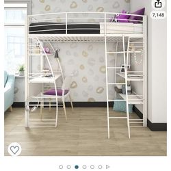 Bunk Bed w/Desk