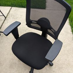 Small Desk And Office Chair
