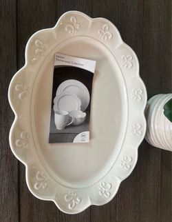 Princess House Marbella Oval Serving Platter