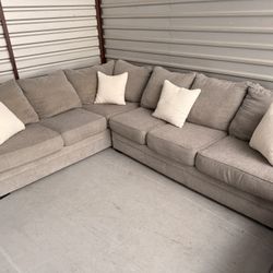 Grey Broyhill Brand Sectional