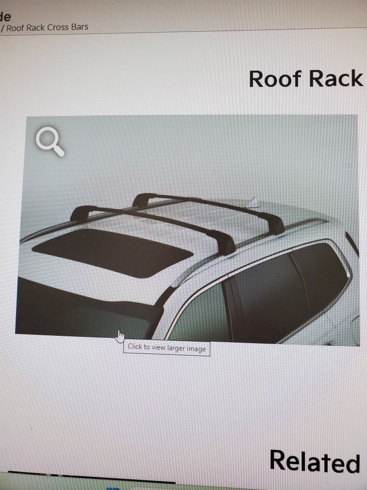 Kia Roof Rack Cross Bars Part #R5F21-AU100