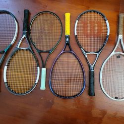 Tennis Rackets (All Strung)