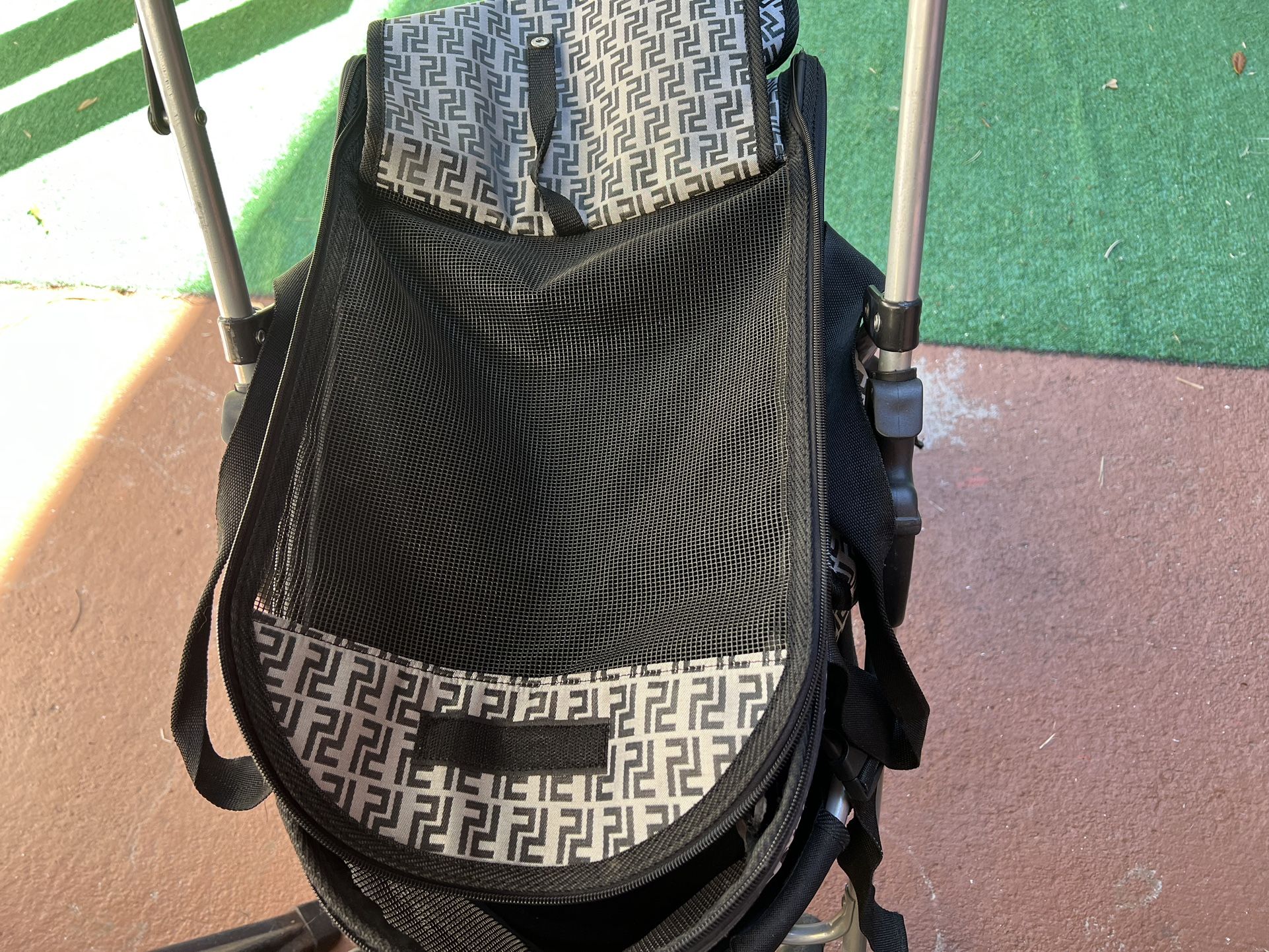 2/1 Fancy Dog/Cat Stroller With detachable Carrier