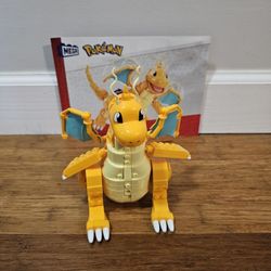 MEGA Pokémon Building Toys Set Dragonite 387 Pieces Articulated Poseable Motion 7 In *Great Bridge*