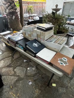Baseball cards, football cards, basketball card collection selling altogether