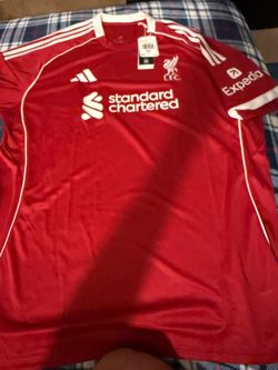 adidas Liverpool 2025/26 Home Soccer Jersey Shirt Men’s 2XL JV6423  LFC