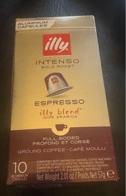 illy Intenso espresso capsules