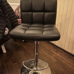 Leather High Chair