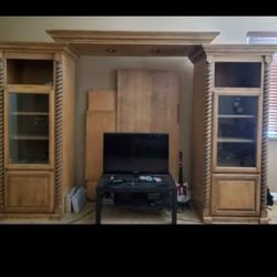 Custom Entertainment  Cabinet