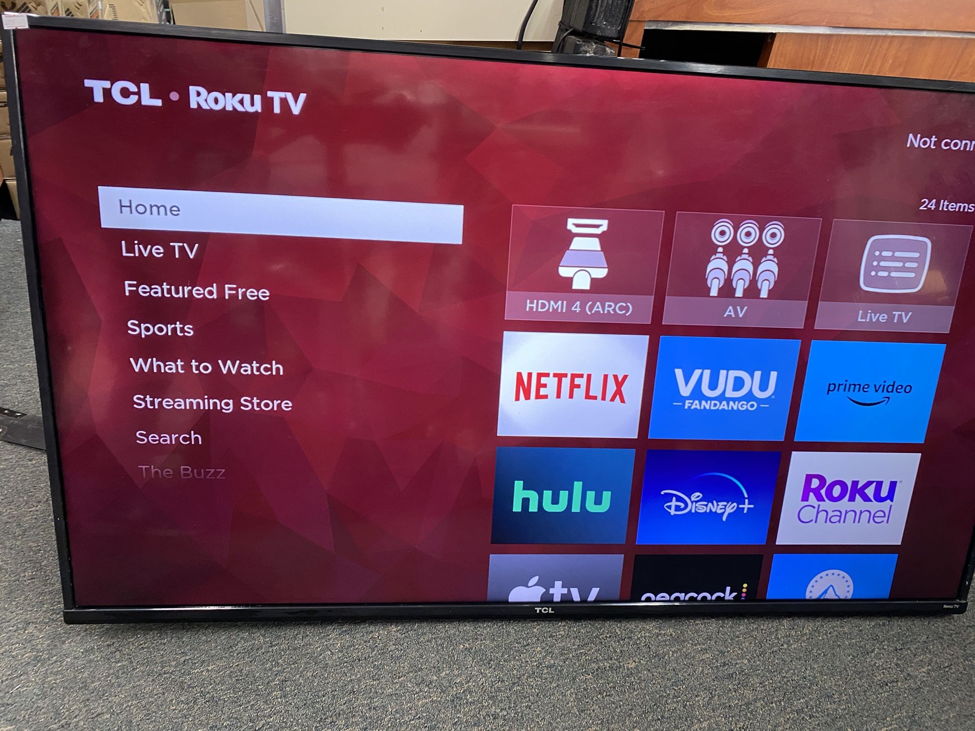 SMART TV AVAILABLE NOW!!!
