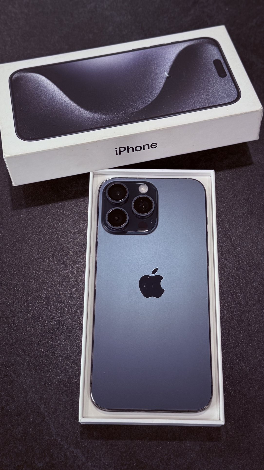 iPhone 15 Pro Max , Blue Titanium, 512GB