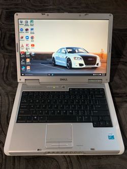Old 14"inch Intel Core 2 Dell Laptop, 4GB RAM, 64GB SSD, DVD📀, SD Card Reader. Inbuilt Bluetooth. Windows 10 Installed. NO WEBCAM. BATTERY IS NOT STR