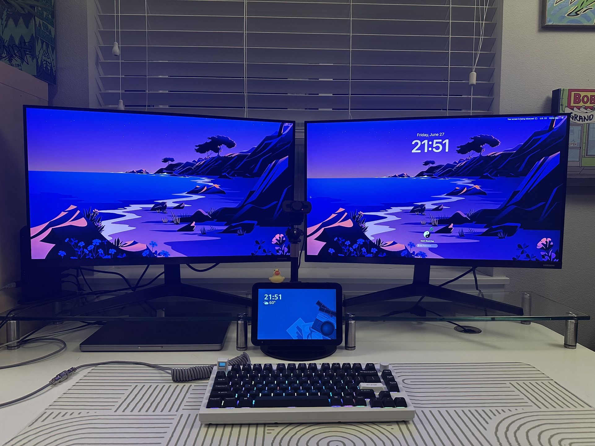 27” Samsung Essential Monitor (x2)
