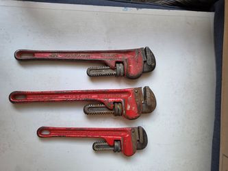 Craftsman Heavy Duty Pipe Wrench Set of 3