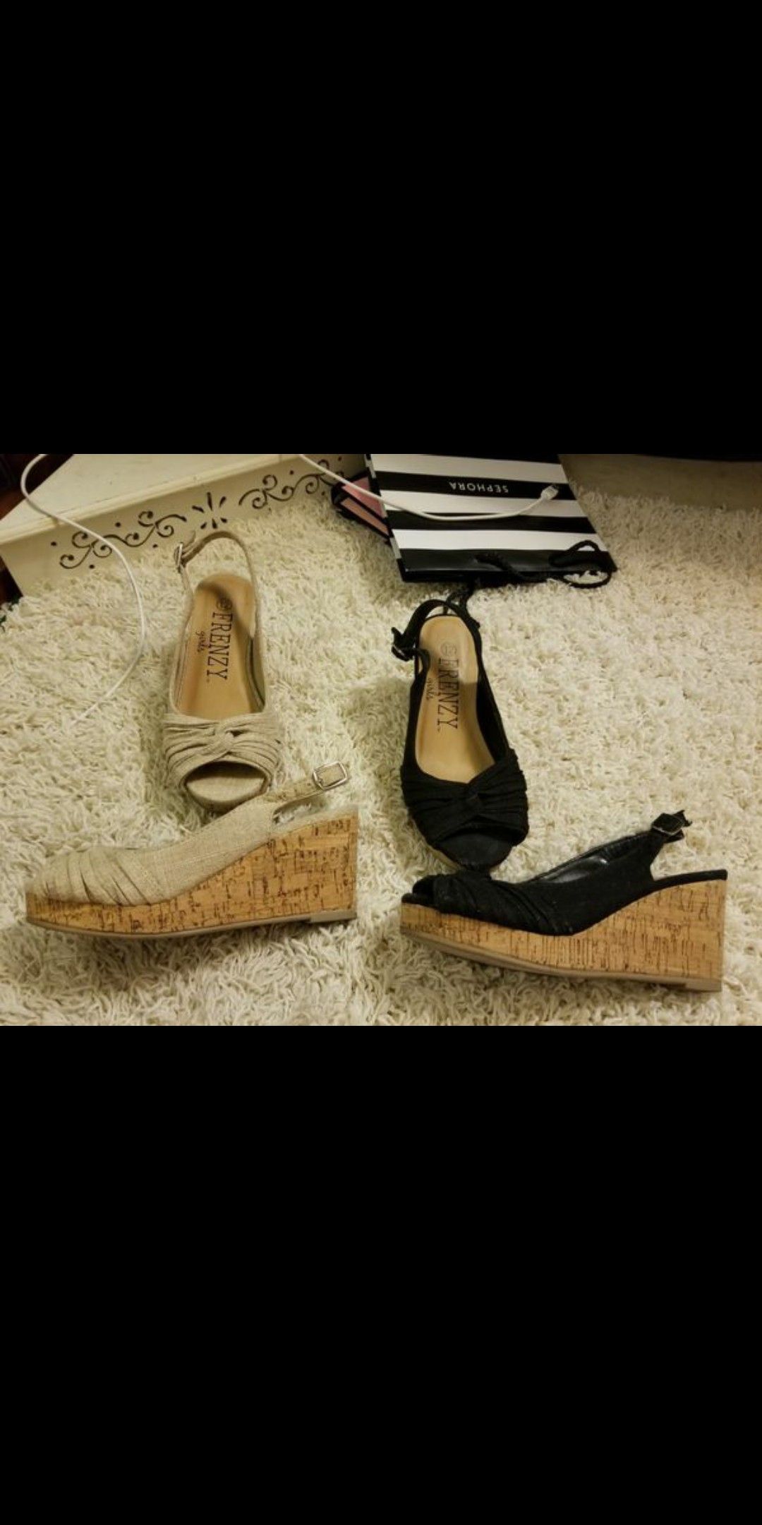 Girls size 12 wedges