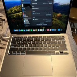 MacBook Air M1 2020 256gb Like New With Box