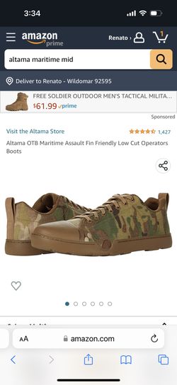 New Altama Maritime Shoes 