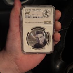 2018 Elvis Presley Medallion 1 Troy oz .9999 fine silver