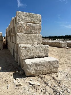 Natural Limestone Blocks for Outdoor Projects