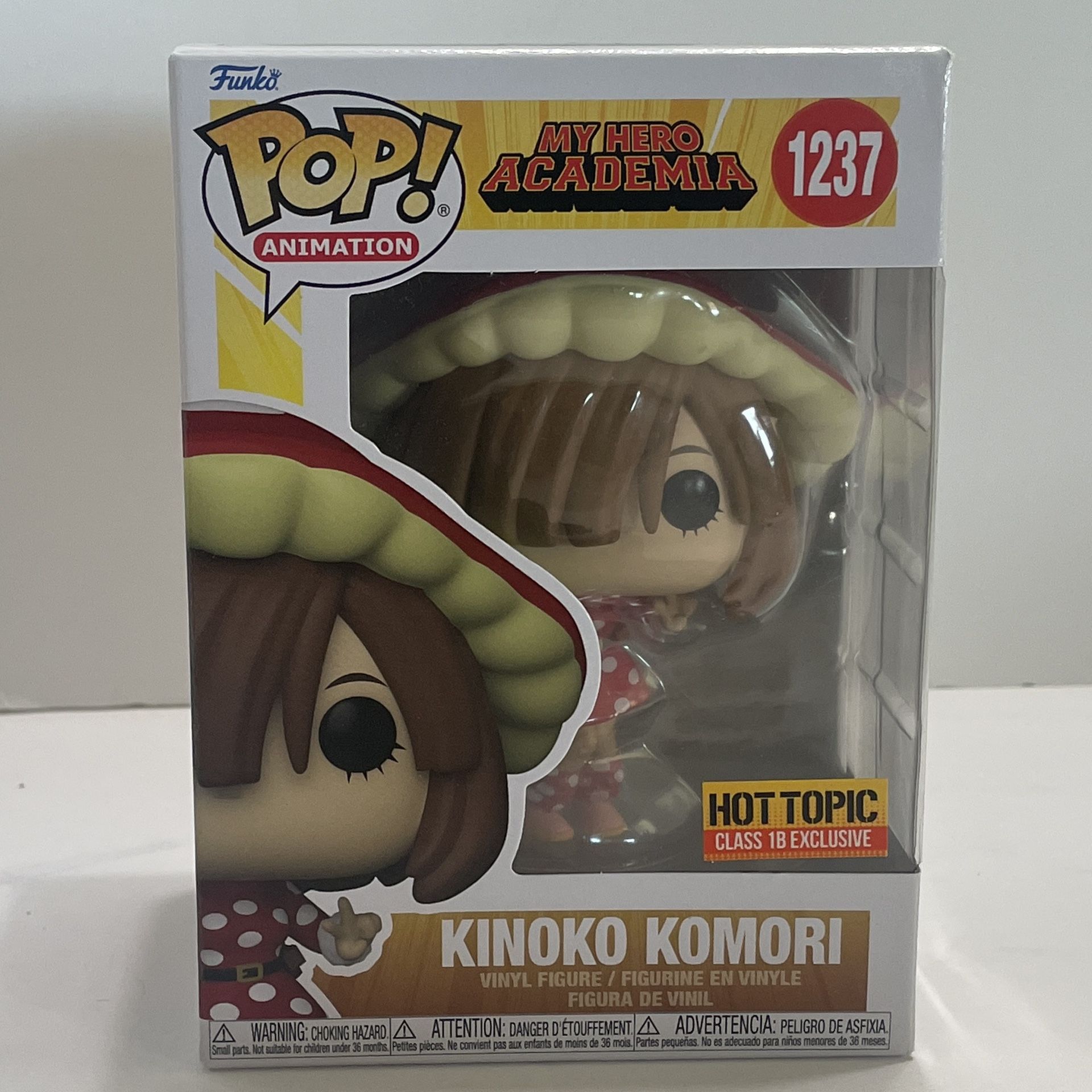 1237 Kinoko Komori Funko Pop My Hero Academia MIB