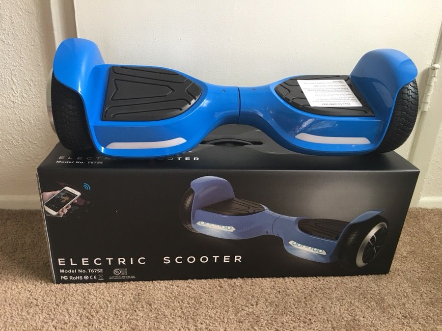 Brand new hoverboard has Bluetooth