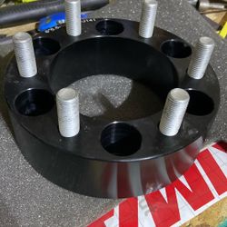 Dynofit  Wheels Spacers For Chevy 6 Lug 