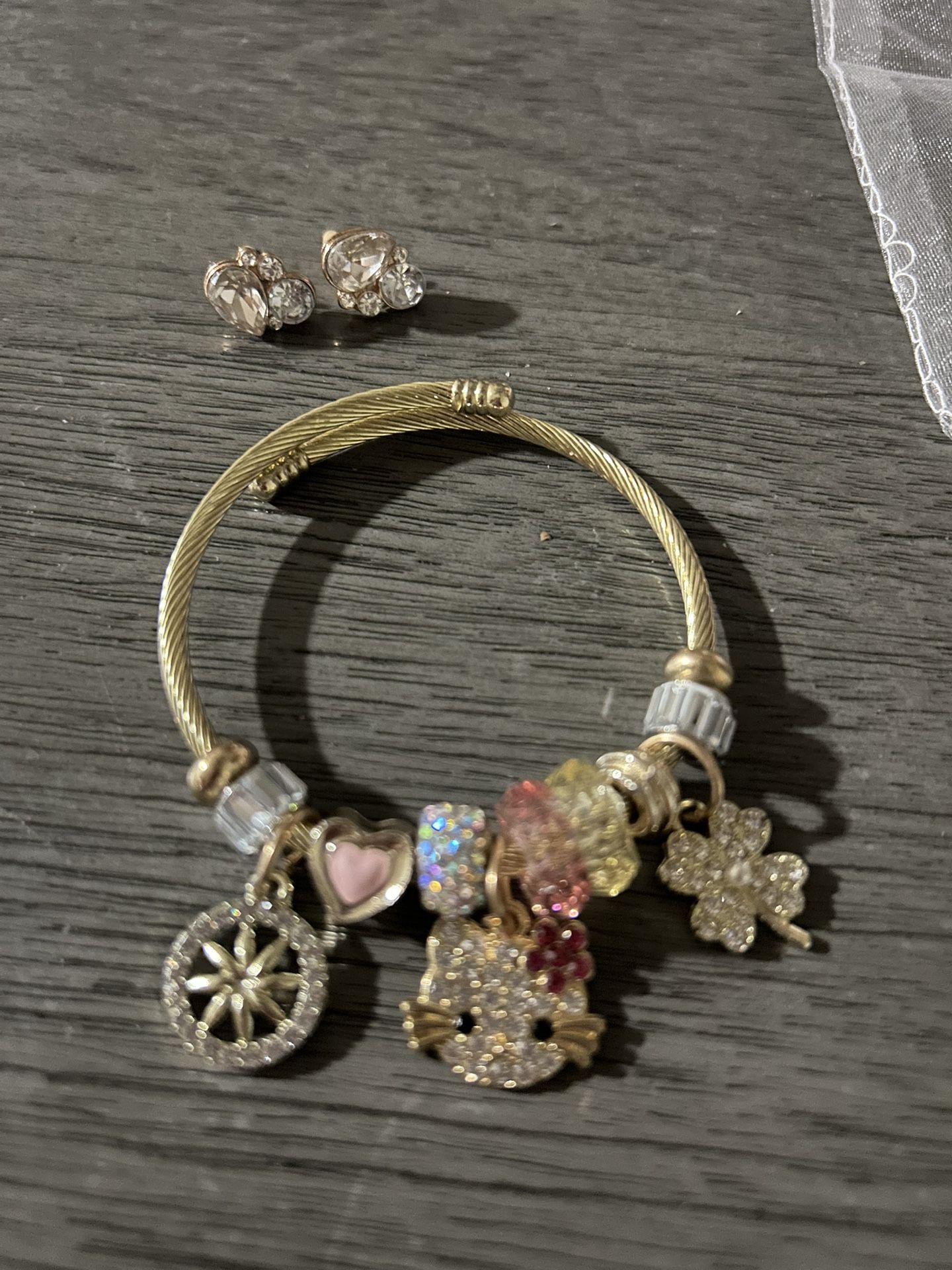 Hello Kitty Luck Charm Bracelet $24