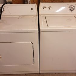 Large Capacity Whirlpool Washer And Electric Dryer Set 