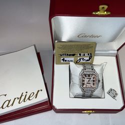 Cartier Santos 40mm Rose Gold 