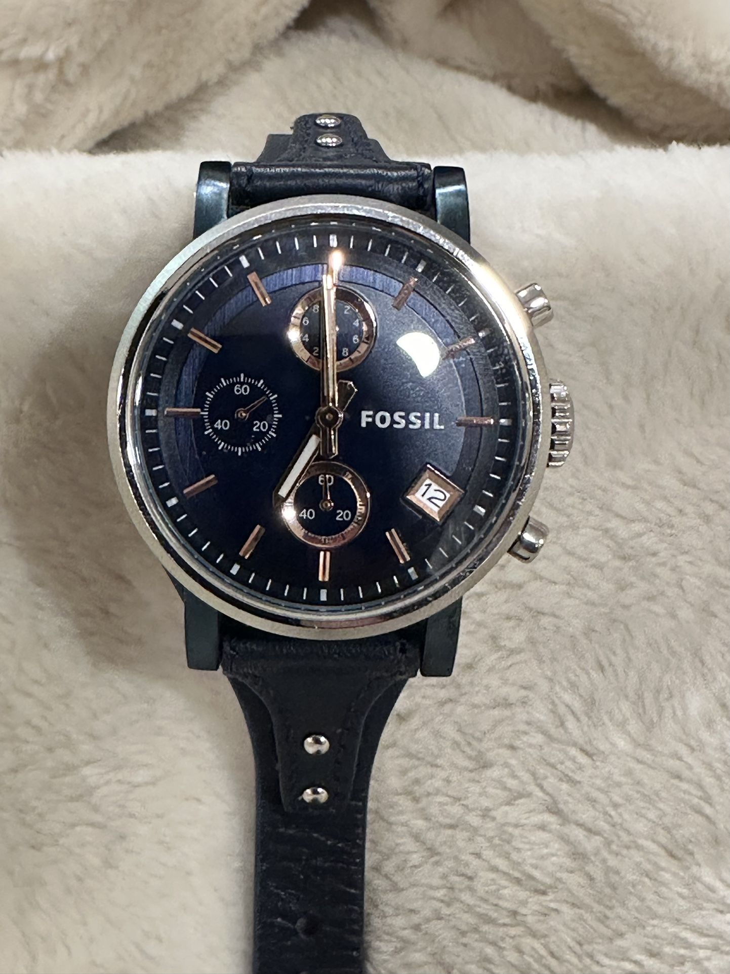 Women’s Fossil Boyfriend Chronograph Watch