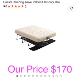 Air Mattress with Frame